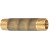Double pipe nipple gunmetal ¾" x 160 mm