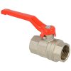 Brass ball valve 1/2" IT/IT, MS 58 with steel lever,...