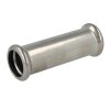 Stainless steel press fitting long socket 35 mm F/F with...