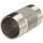 Stainless steel double pipe nipple 80mm 1" ET, conical thread