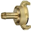 Brass quick coupling for hoses 1/2", 360° rotatable